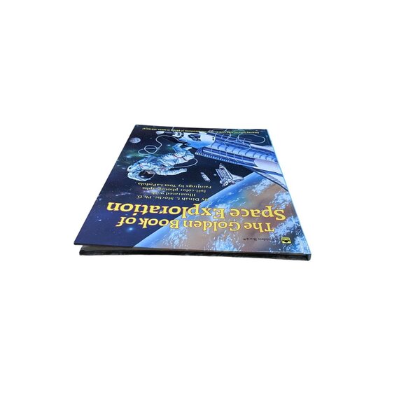 Golden Book of Space Exploration 1990 NASA Kids STEM Hardcover Dinah Moché - Picture 9 of 9